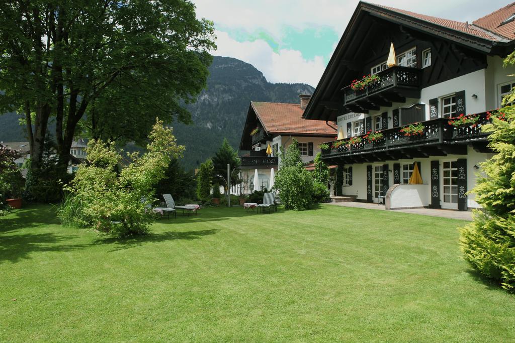 Hotel Edelweiss Garni 加爾米施-帕滕基興 外观 照片